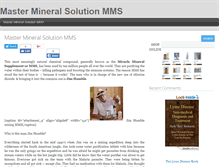 Tablet Screenshot of mastermiraclesolution.org